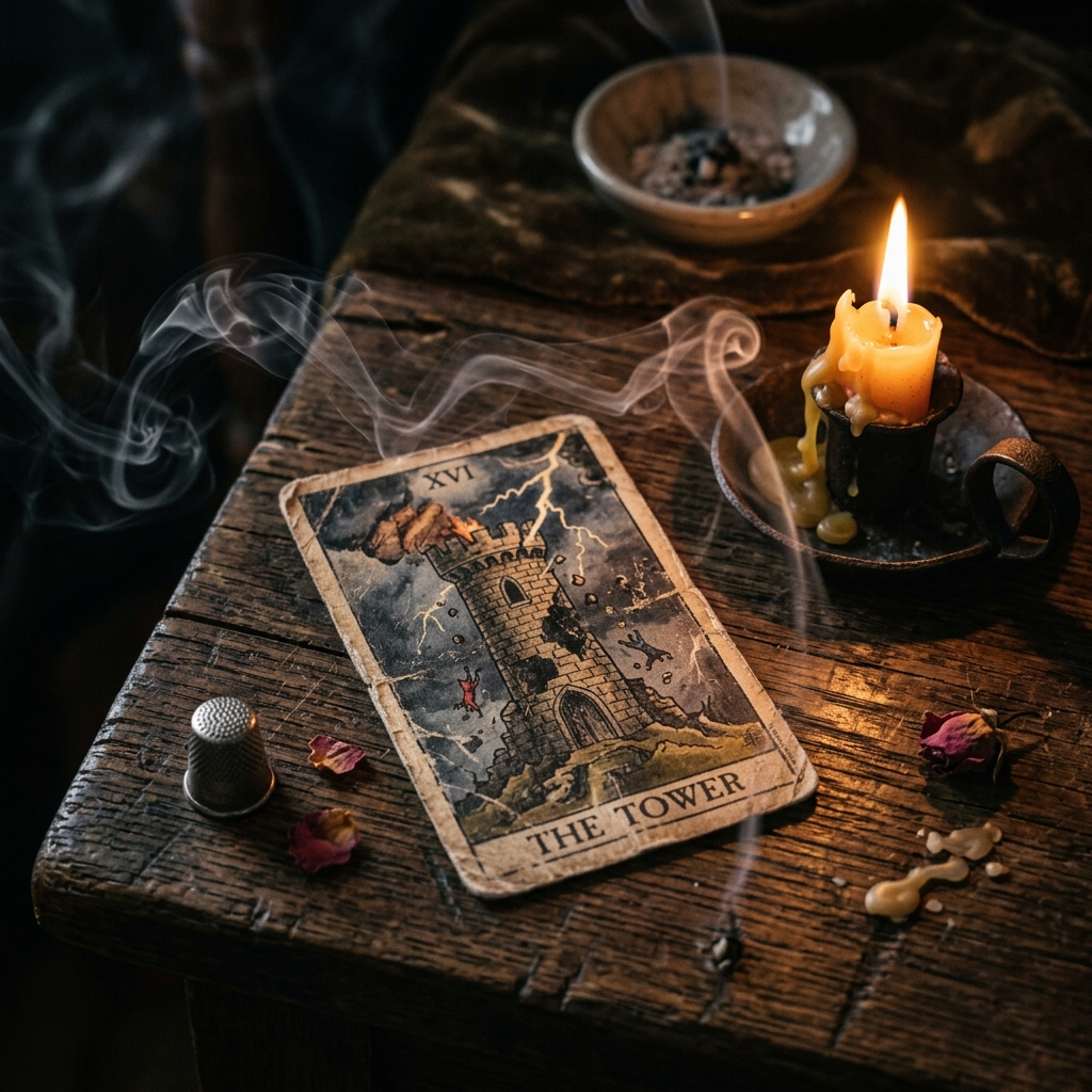 타로카드에서 '죽음(Death)'이나 '탑(Tower)'이 나왔을 때 무서워하지 않아도 되는 심리학적 이유